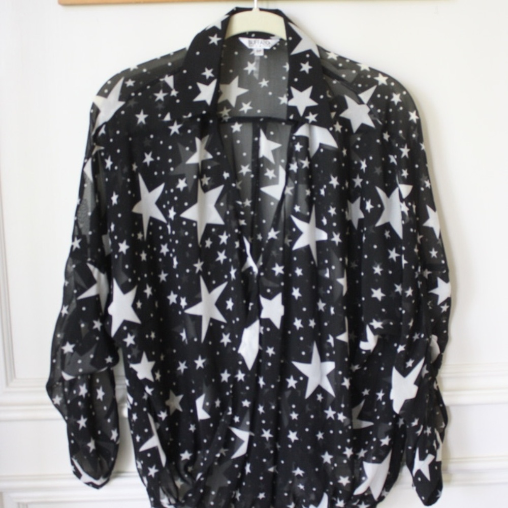 Buffalo Starry Wrap Top
